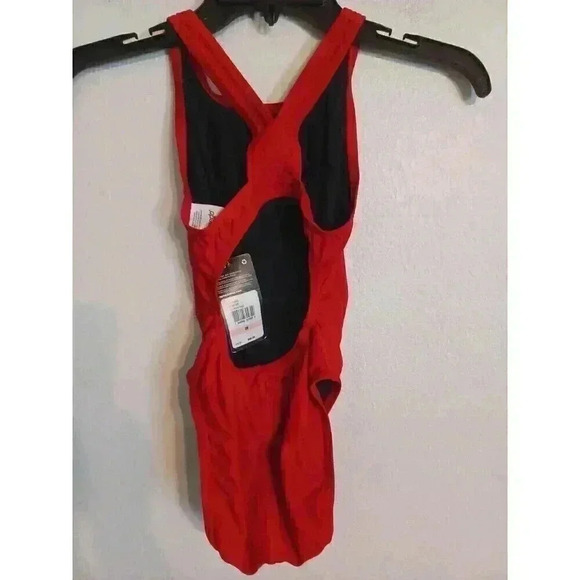 SPEEDO Women's Pro Lt Swimsuit Red Size 28 New MSRP $39.99 - Picture 3 of 5